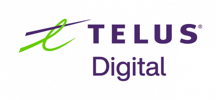 Logo of TELUS Digital Europe