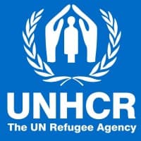 Logo of UNHCR, the UN Refugee Agency