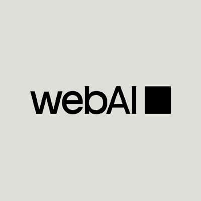 Logo of webAI