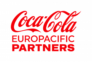 Logo of Coca-Cola Europacific Partners